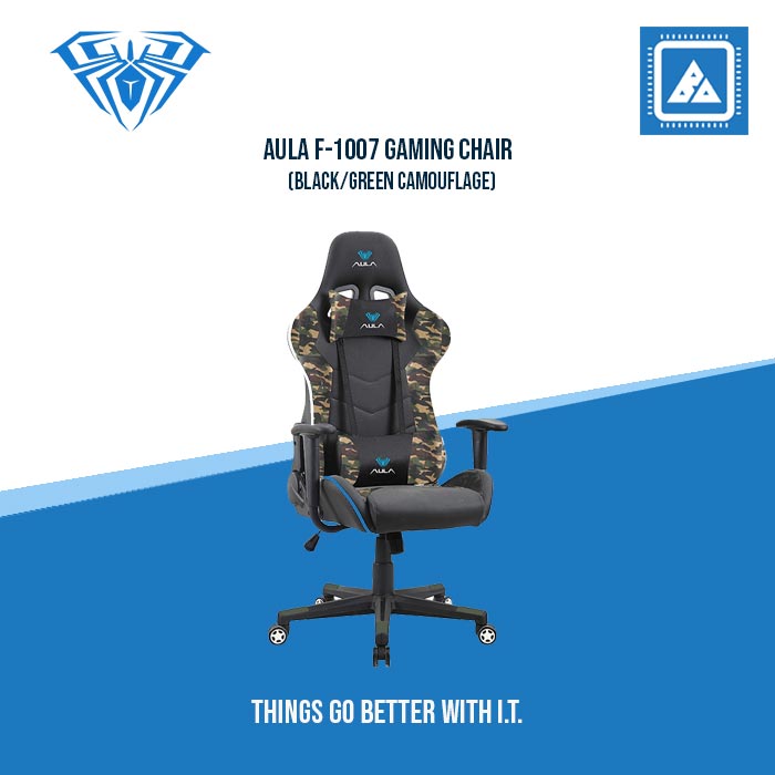 AULA F-1007 GAMING CHAIR (CAMOUFLAGE) AULA F-1007 GAMING CHAIR (CAMOUFLAGE)